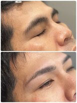 ハチマルハチ 下関(808)&nbsp;ボサボサ眉解消^_^スタイリッシュストレート眉☆