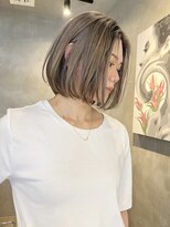 ブルックス ハイライト/ショート/ショートボブ/ボブ/大人ショート/30代/40代