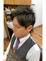 ブルブンガ(Berbunga)&nbsp;ショートウルフカットコンマヘア×アップバング束感ショート