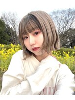 ロンドヴァリー 渋谷店(Lond vallee)&nbsp;アンブレラカラーホワイトベージュ！