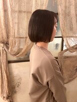 アンテナ(ANTENA) ミニボブ☆ミルクティーベージュ☆★20代お客様施術後★☆