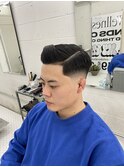 スキンフェード サイドパート