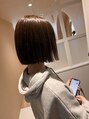 アグ ヘアー ロイス 新越谷店(Agu hair royce)&nbsp;切りっぱなしラインに思わず見惚れちゃいます！