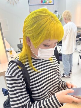 アリープパロット(ALEAP parrot) 個性的カラー/イエロー【ALEAP parrot/多賀】