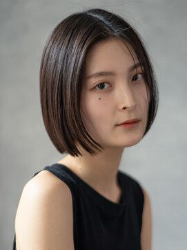 ベンジー 中目黒店(benji) 大人の切っぱなしボブ　3