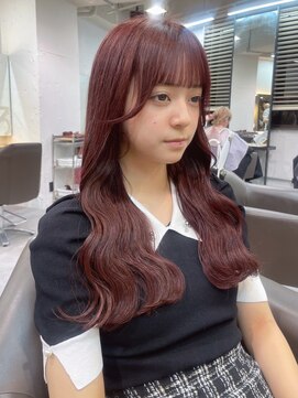 ベレーザ 渋谷(BELEZA) 9123ラベンダーパープルブリーチなしダブルカラーレイヤーカット