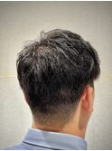 七三分けツーブロック