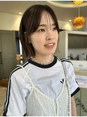 【farfara】ナチュラルブラウンショート(問屋町テラス)大島結