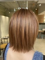 ジェムバイアルテフィーチェ(gem by artefice)&nbsp;ハイライト×ベージュカラー