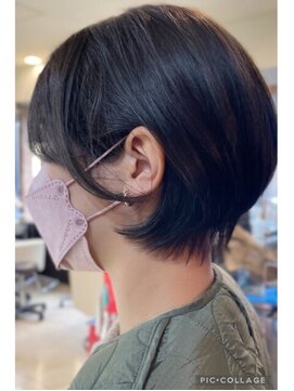 ニューライン 豪徳寺 山下(New-Line) 韓国ツヤカラー丸みショート