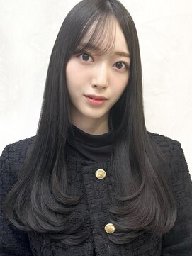 ミラリー トウキョウ(Mirareee Tokyo) 20代30代40代◎前髪パーマ韓国風巻きくすみベージュお団子ヘア