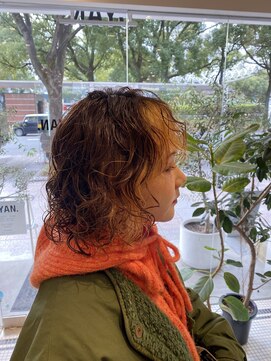 シアン 矢場町店(CYAN.) ブリーチにパーマ