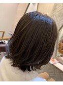 外ハネデザイン