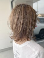 ロコヘアー(Locohair)&nbsp;髪質改善夏カラー透明感ミルクティーベージュ小顔レイヤー