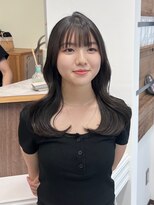 ビュー フクオカ(VIEW FUKUOKA)&nbsp;髪質改善/顔周り/ダブルカラー/レイヤーカット/学割