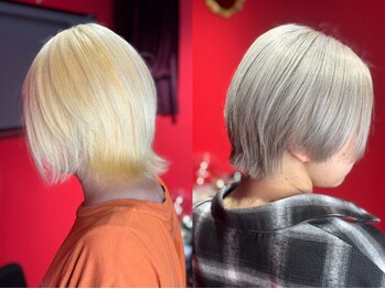 クインセス(Quincess)の写真/東京で経験を積んだスタイリストが鹿児島に＊色落ちまで計算したデザインで時間が経っても可愛さ持続♪