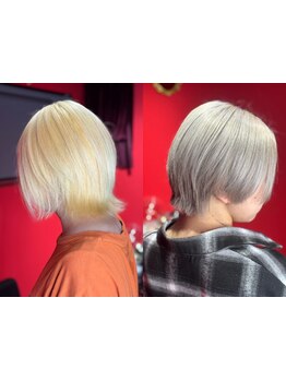 東京で経験を積んだスタイリストが鹿児島に＊色落ちまで計算したデザインで時間が経っても可愛さ持続♪