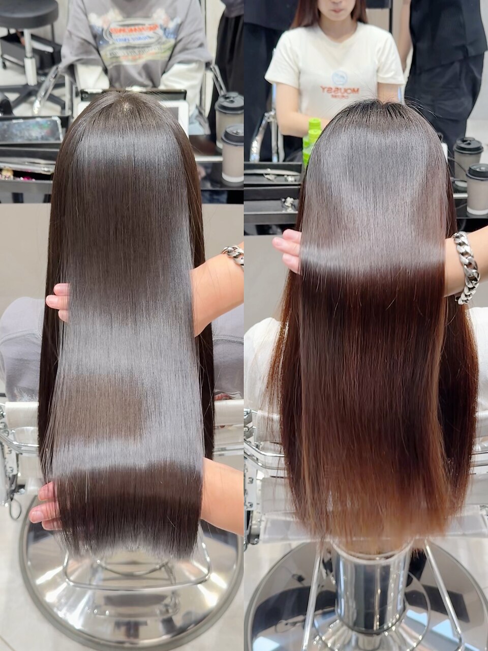 【広島でココだけ】美骨格カット+美髪ストレート+3StepTR\26,400〜