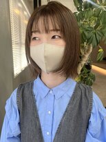 ダイアモンドリリーキートス(Diamond Lily kiitos)&nbsp;ミディアムヘア/暗めカラー/グランマッシュ/一宮/レイヤー