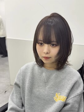 ゴウトゥデイシェアサロン 町田店(GO TODAY SHAiRE SALON) ハッシュカット×シアーブラウン