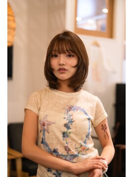 ビュートリアム ギンザ(BEAUTRIUM) ミディアムレイヤーカット*ハッシュカット*シャギーレイヤー