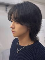 レーヴバイキートス(REVE by kiitos)&nbsp;【REVE】メンズミディアムヘア×ラフパーマ