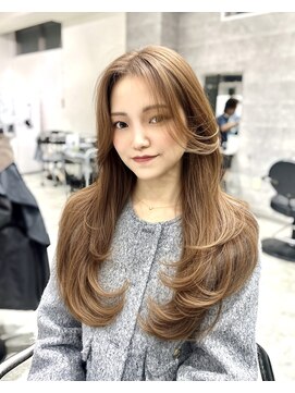 アンダーバーホワイト(_WHITE) 大人×かわいい☆ 韓国ヘア♪