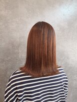 アンバール(amberl) ストレート×外ハネスタイル