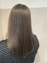 ロッカ(ROCCA)&nbsp;ロング×アディクシーカラー×グレージュ×髪質改善×透明感