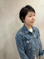 ラトリエコンタン(L´atelier Content)&nbsp;【content Yumi】前髪短めのショートボブ