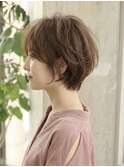 ひし形ショートボブ/ショートヘア/30代/40代/50代/表参道