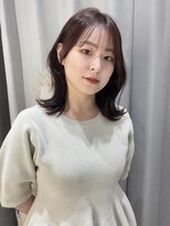 ジーナ 近鉄奈良(Zina)&nbsp;暖色ブラウン/くびれヘア/近鉄奈良/顔まわり/髪質改善