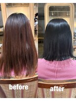 髪質改善と縮毛矯正の専門店 サンティエ(scintiller)&nbsp;巻ける縮毛矯正/髪質改善/縮毛矯正/美髪/艶髪/弱酸性縮毛矯正
