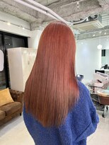 マジコ 原宿(Magico) コーラルピンク×髪質改善