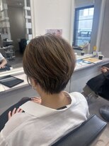 ヘアーガーデン アストレア(HAIR GARDEN ASTRAEA)&nbsp;ハイライトショートカット/糟屋郡/須恵町/40代/50代