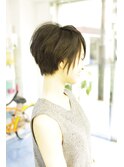 前下がり☆耳かけショートボブ