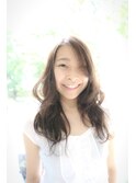 愛されモテヘアー×フェミニンロング