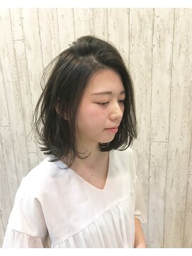 ナナバイロッカ(nana by rocca) 夏休み遊び過ぎに注意しながらボブの毛先は遊ばせて/結べるボブ