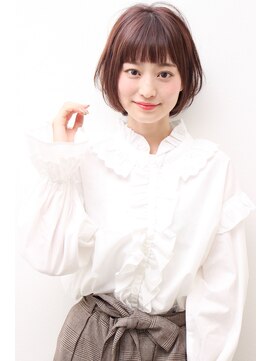 マホラ 二軒屋店(mafola) 『mafola徳島』大人可愛い☆ナチュラルショートボブ