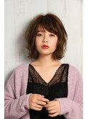 横顔美人なショートボブ