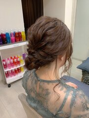  ShellBearヘアアレンジ☆振袖/袴/着物/銀座/東銀座/ヘアセット