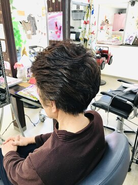 あかね美容室 田上店 ふんわり！ボリューム抜群！ショートスタイル