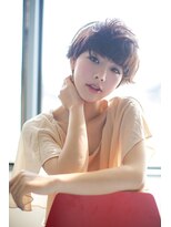 エリア(area) 【area本店 西大島】くせ毛風 大人かわいい 丸みショート☆