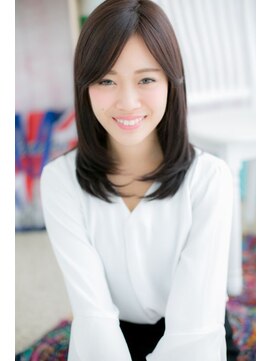 ミック ヘアアンドメイク アップ 駒込店(miq Hair&Make up) いいオンナ度UP★黒髪ワンカール