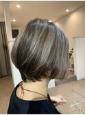 バレイヤージュボブ