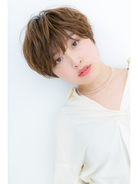 カバーヘア ブリス 北浦和(COVER HAIR bliss) 無造作パーマ束感ハンサムショートマッシュY北浦和20代30代40代