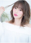 ボサ髪こなれヘアスタイル