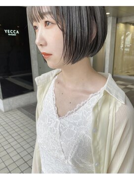イェッカ(YECCA) 輪郭に合わせたミニボブ*