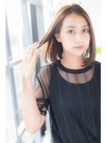 ハイル(Heil)&nbsp;【Heil】 ロブヘア/マロンベージュ/大人かわいい/池袋