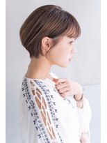 ケイト(kate) kate 大宮 耳掛け丸みショート×愛されアッシュグレージュ